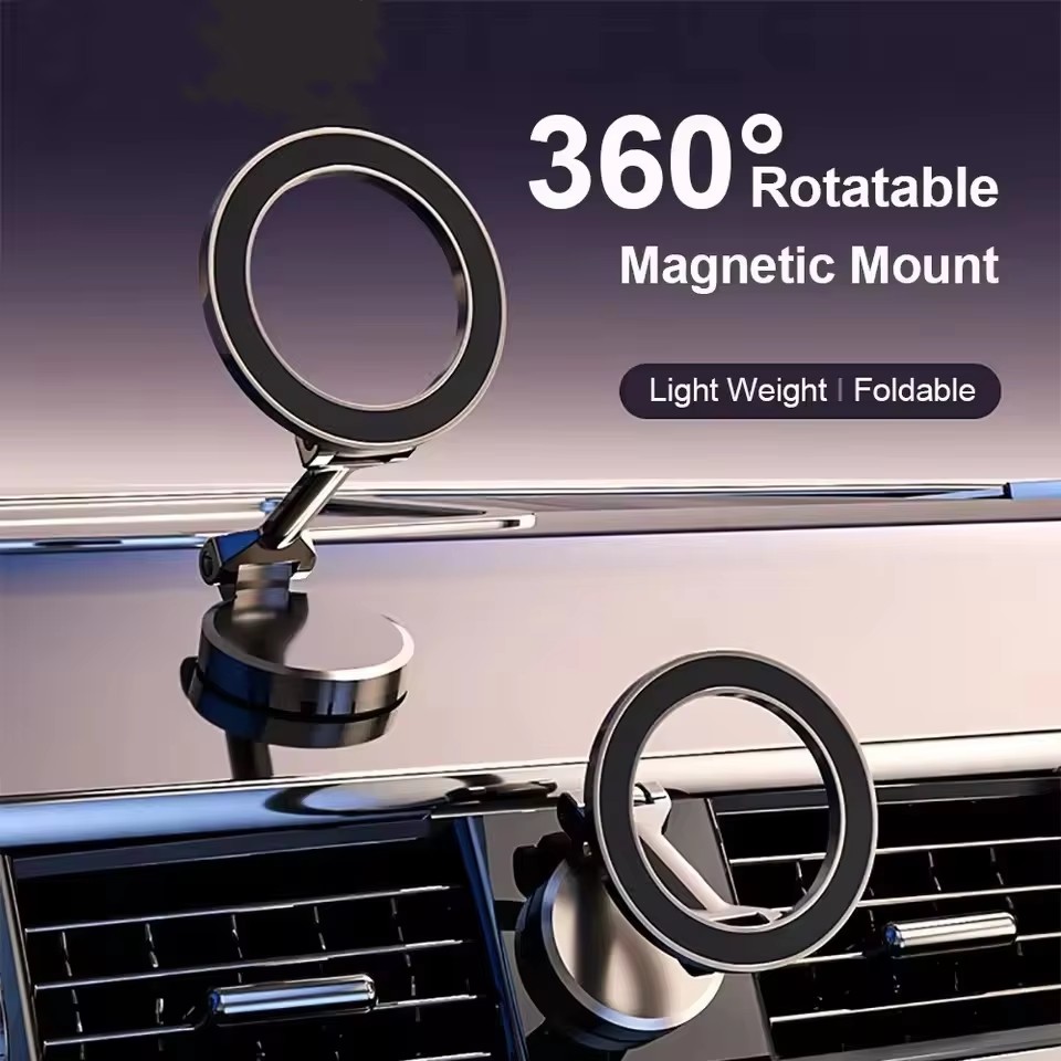 Taco Stand Holder - Foldable Magnet Car Mobile Phone Holder
