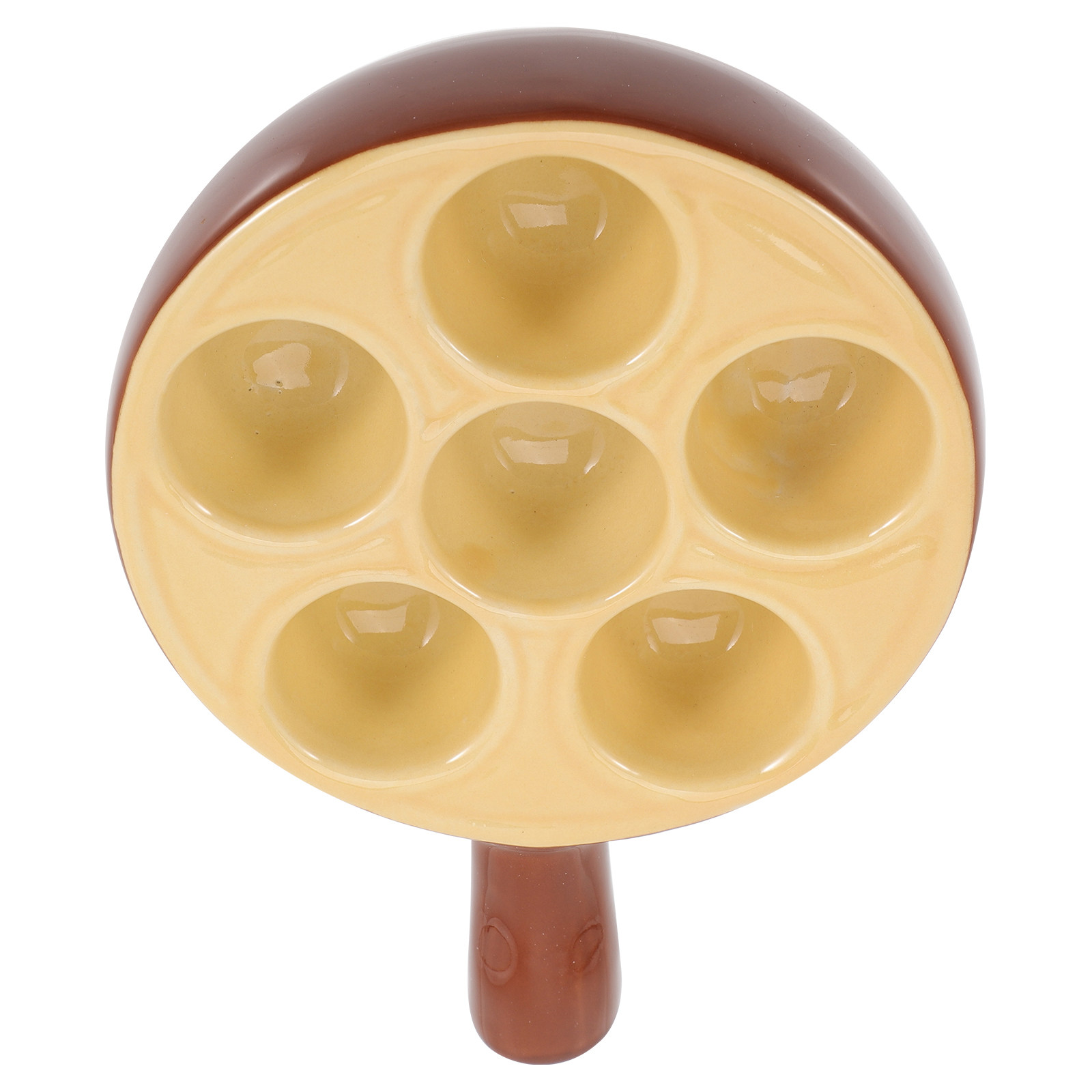 Ceramic Escargot Serving Dish  - Takoyaki Grill Plate 评论和价格
